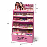 Exhibidor de Piso 5 Niveles Moira Beauty | Cosméticos al por Mayor