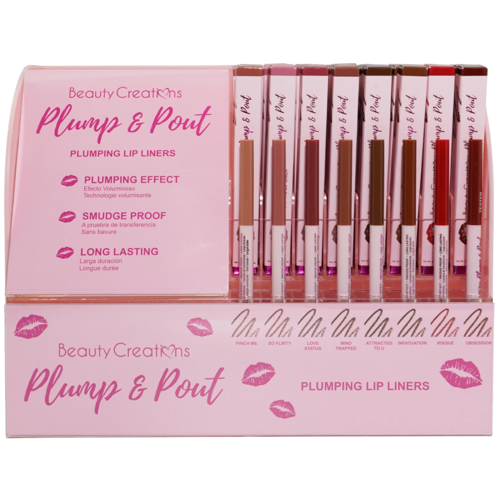 Delineador de Labios Plump Beauty Creations | Cosméticos al por Mayor