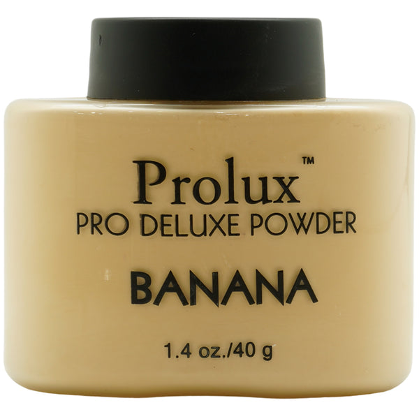 Polvo Pro Delux Banana - Prolux | Cosmeticos al por Mayor