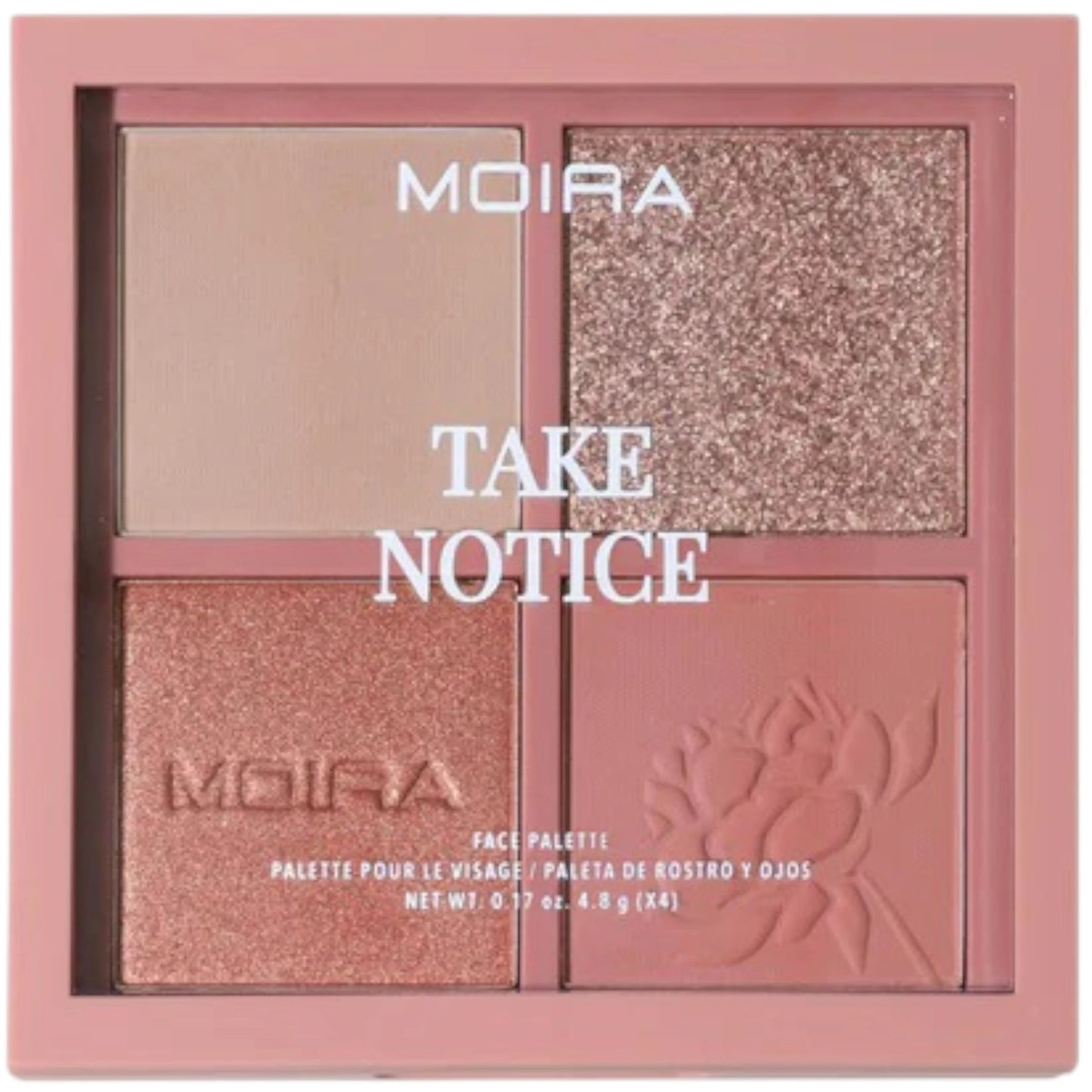 Paleta Facial Rubor Iluminador Moira Beauty | Cosméticos al por Mayor