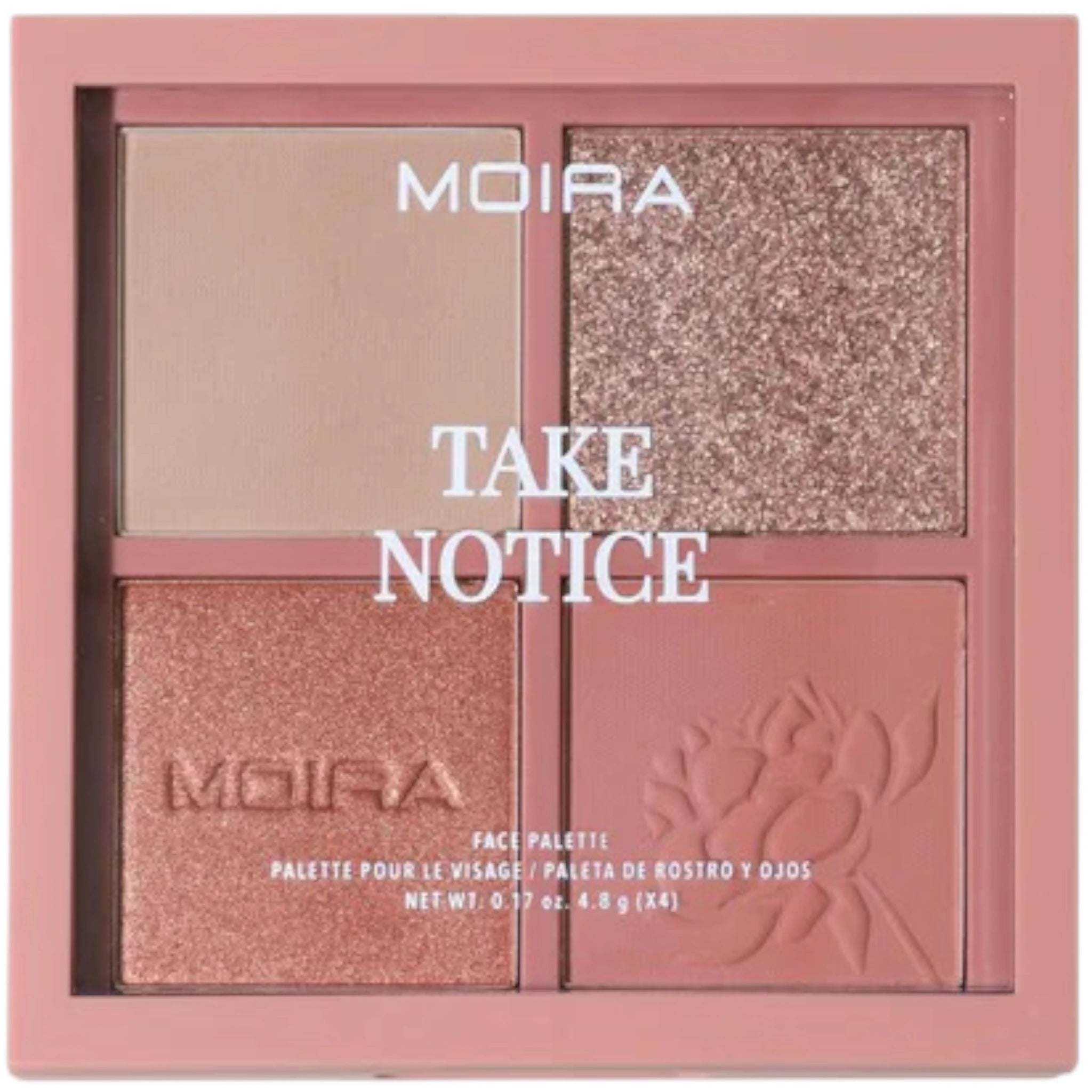 Paleta Facial Rubor Iluminador Moira Beauty | Cosméticos al por Mayor