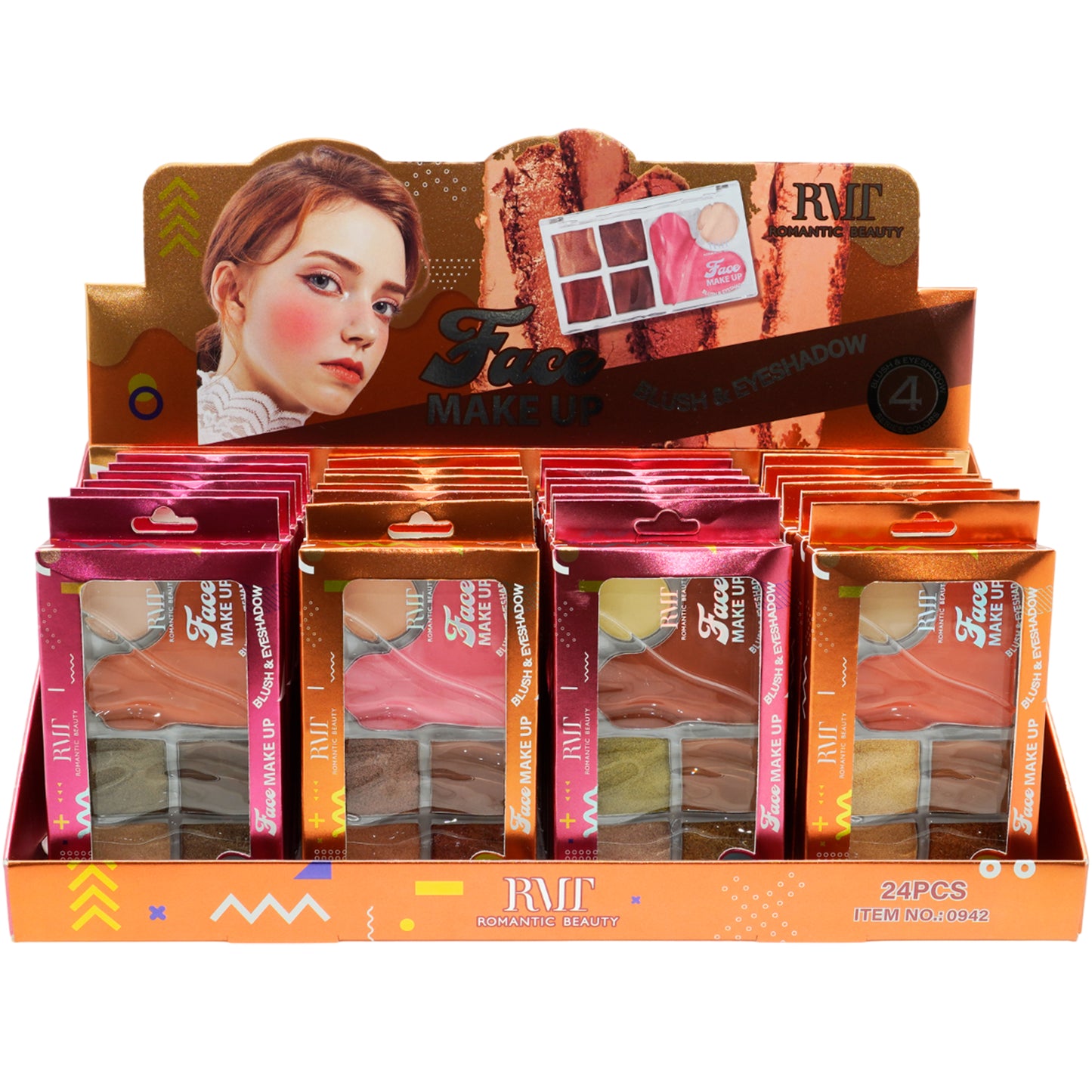 Paleta de Maquillaje Facial Romantic Beauty | Cosméticos al por Mayor