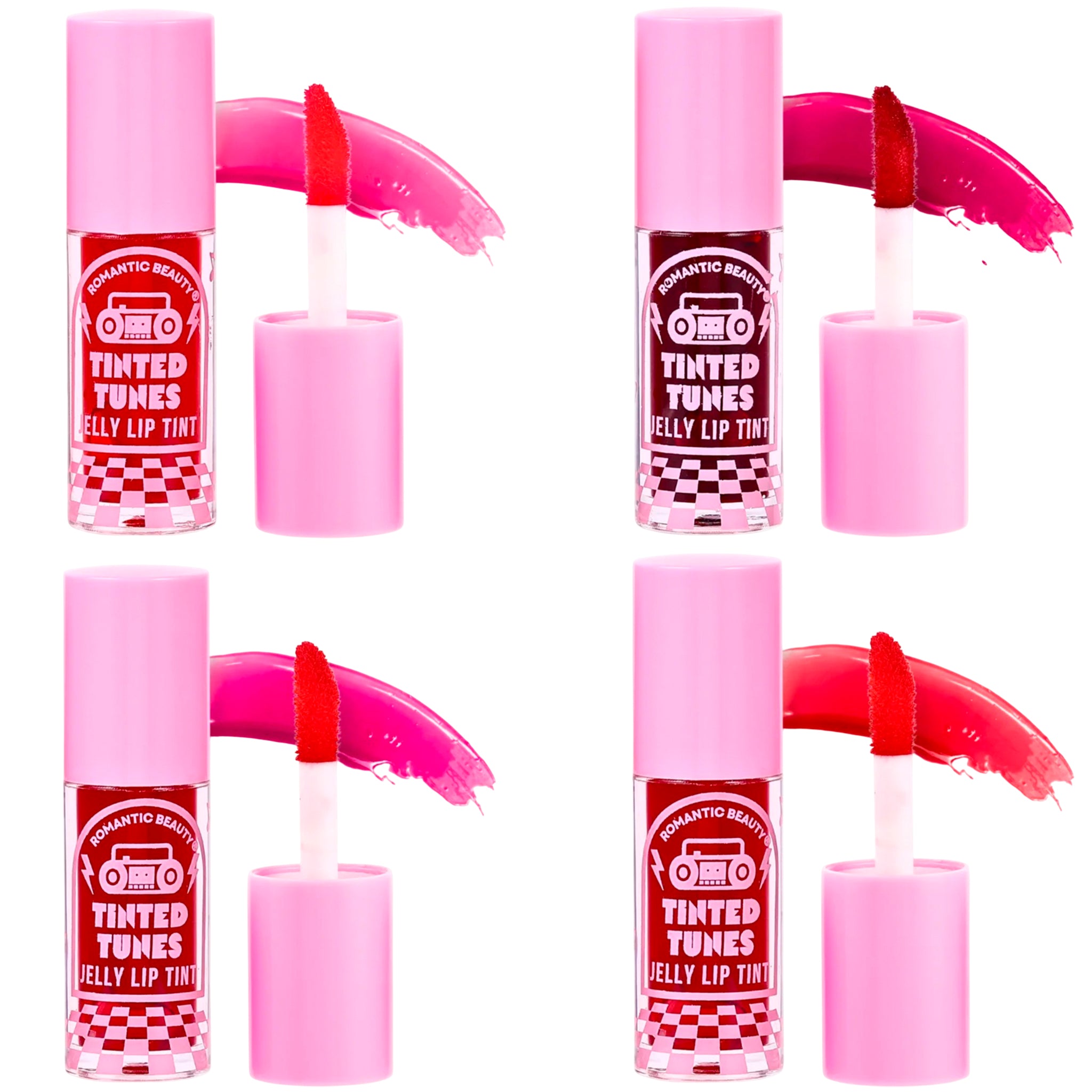 Sets Tinte Labial Tinted Tunes Romantic Beauty | Cosméticos al por Mayor