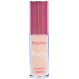 Corrector Líquido Feels Amendoa 30 Ruby Rose | Cosméticos al por Mayor