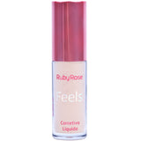 Corrector Líquido Feels Pudim 20 Ruby Rose | Cosméticos al por Mayor