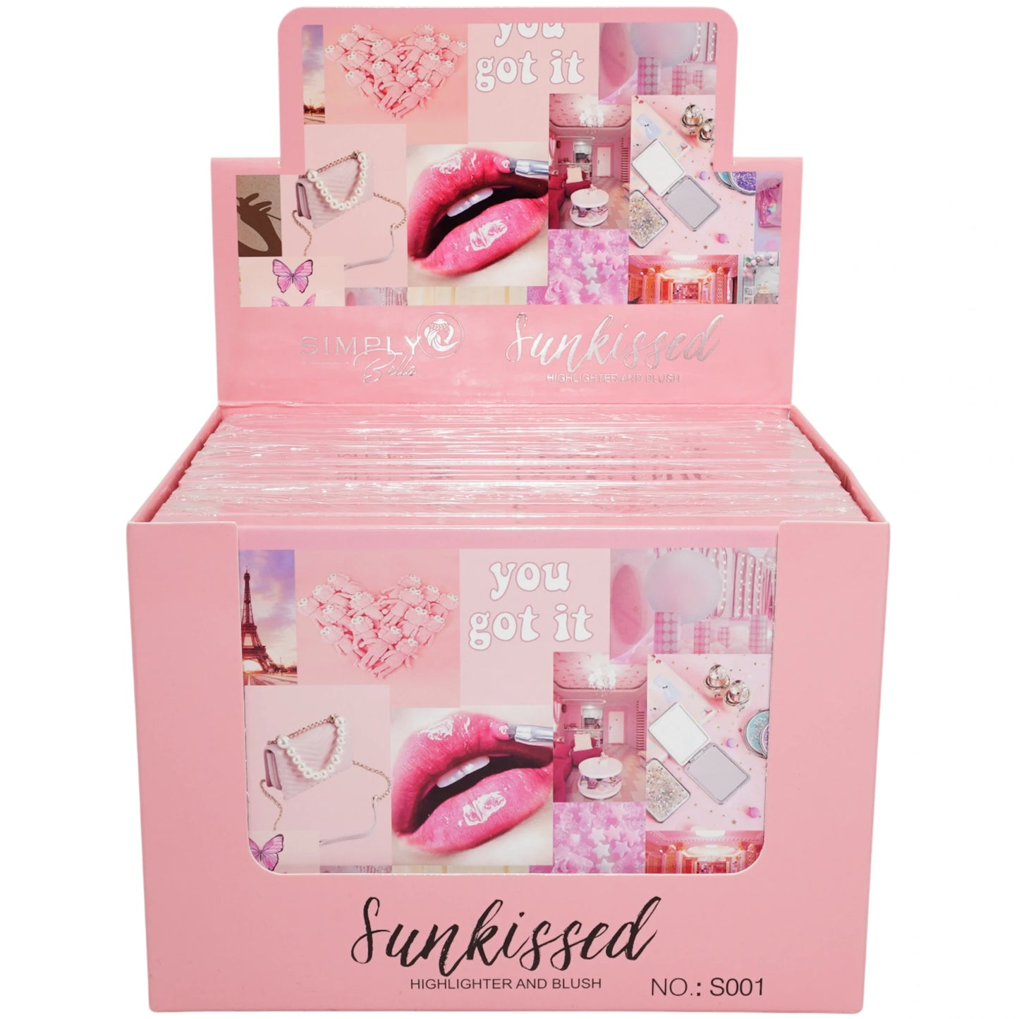 Iluminador y Rubor Sunkissed Simply Bella | Cosméticos al por Mayor