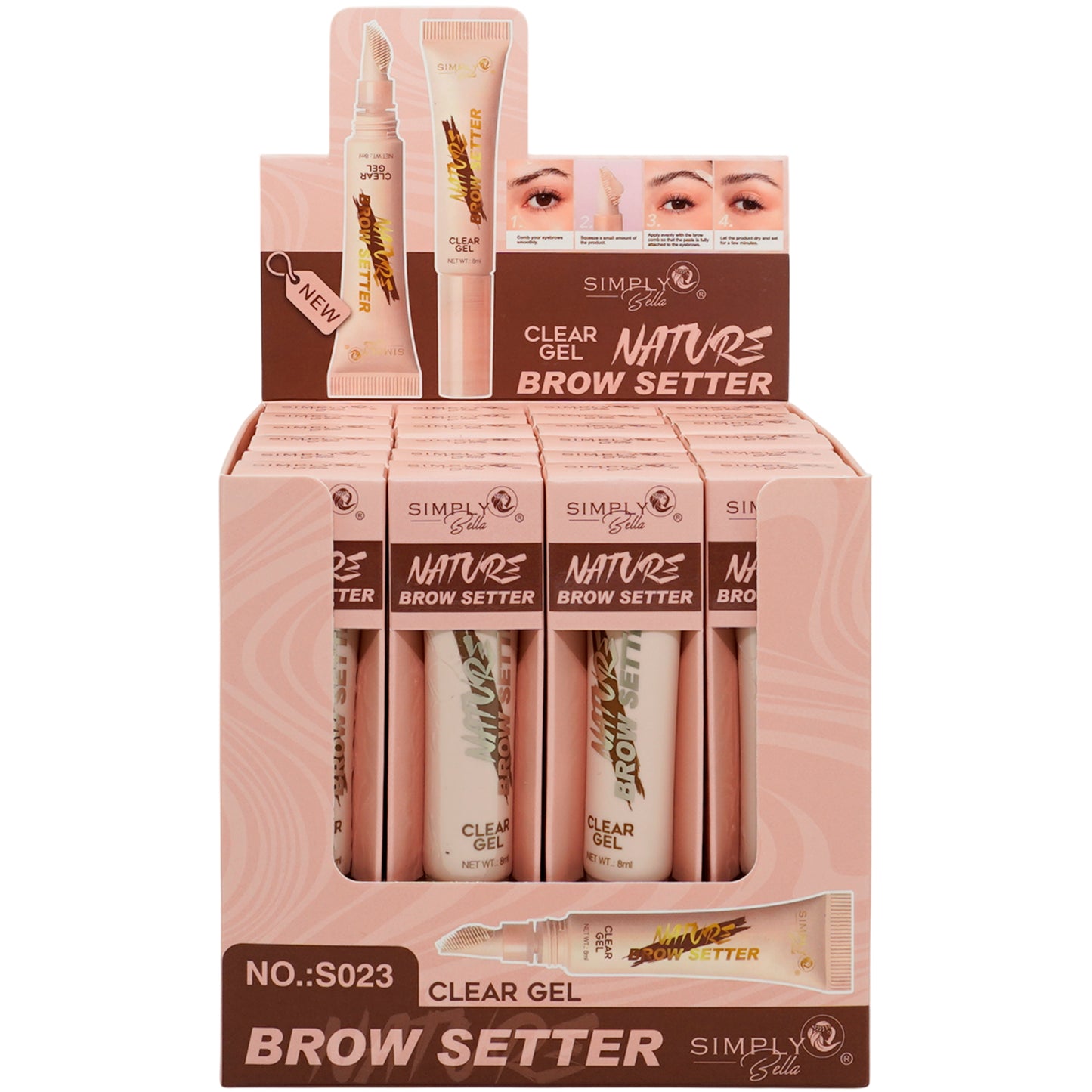 Gel para Cejas Nature - Simply Bella | Cosméticos al por Mayor