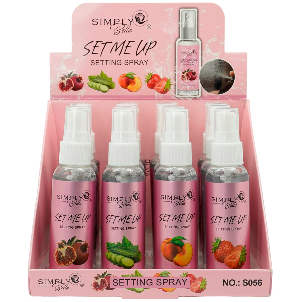 Spray Fijador Set Me Up - Simply Bella | Cosméticos al por Mayor