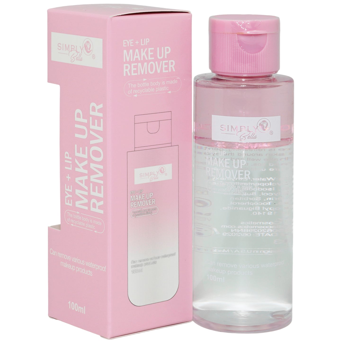 Desmaquillante de Ojos y Labios Simply Bella | Cosméticos al por Mayor