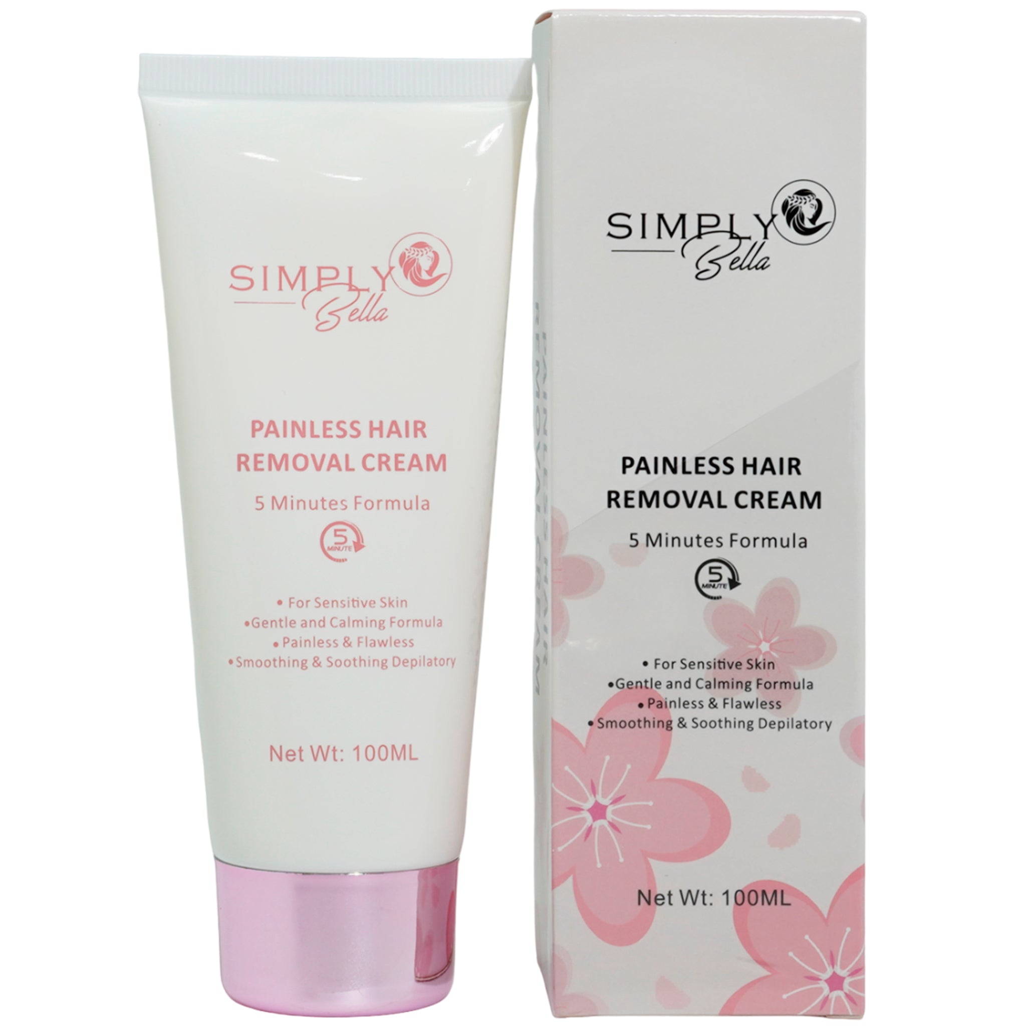 Crema Depilatoria sin Dolor - Simply Bella | Cosméticos al por Mayor