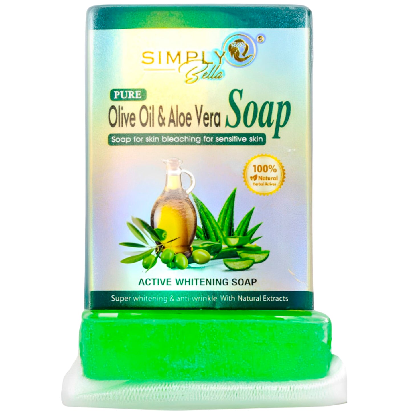 Jabón Aceite de Oliva Aloe Vera Simply Bella | Cosméticos al por Mayor