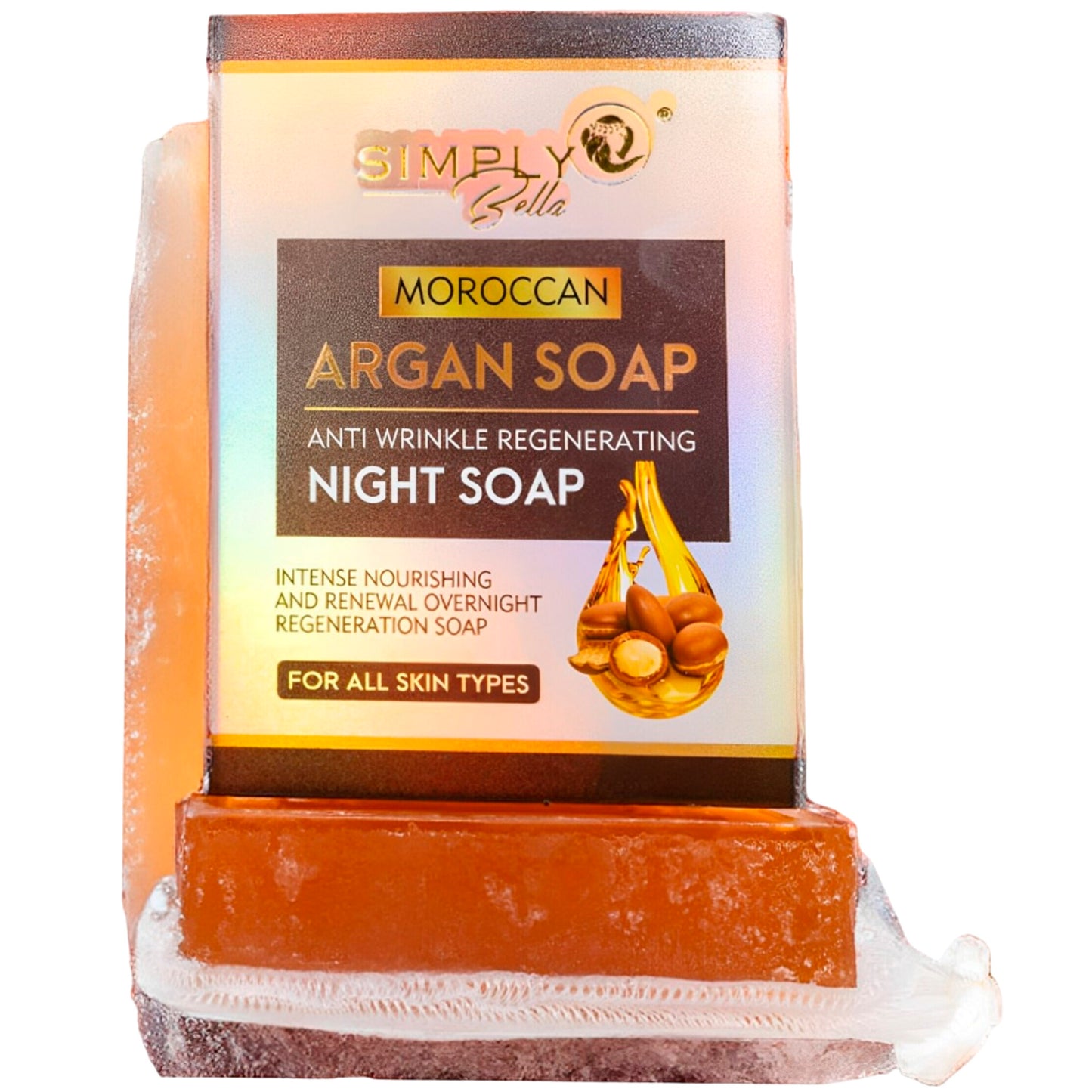 Jabón de Argán Marroquí - Simply Bella | Cosméticos al por Mayor