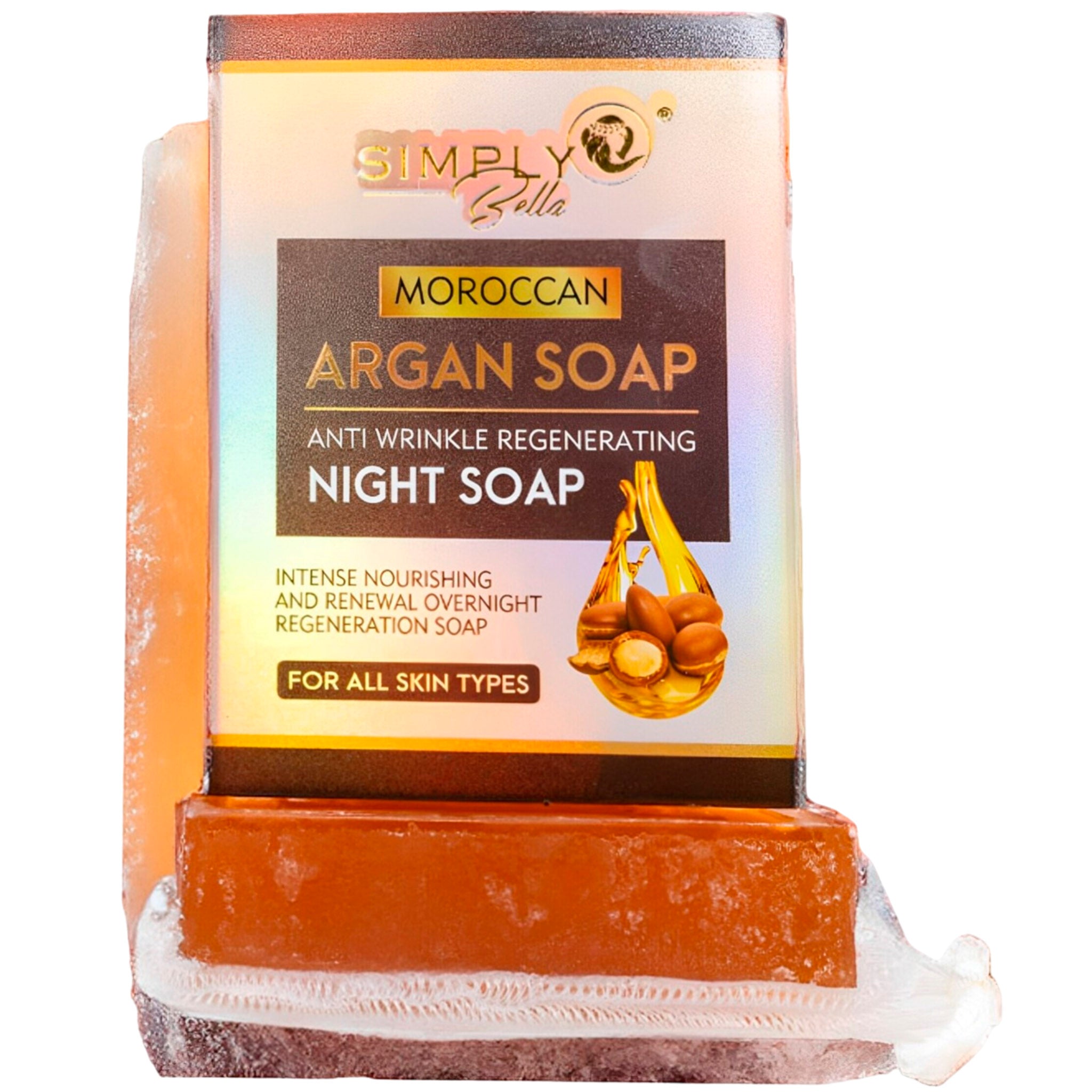 Jabón de Argán Marroquí - Simply Bella | Cosméticos al por Mayor