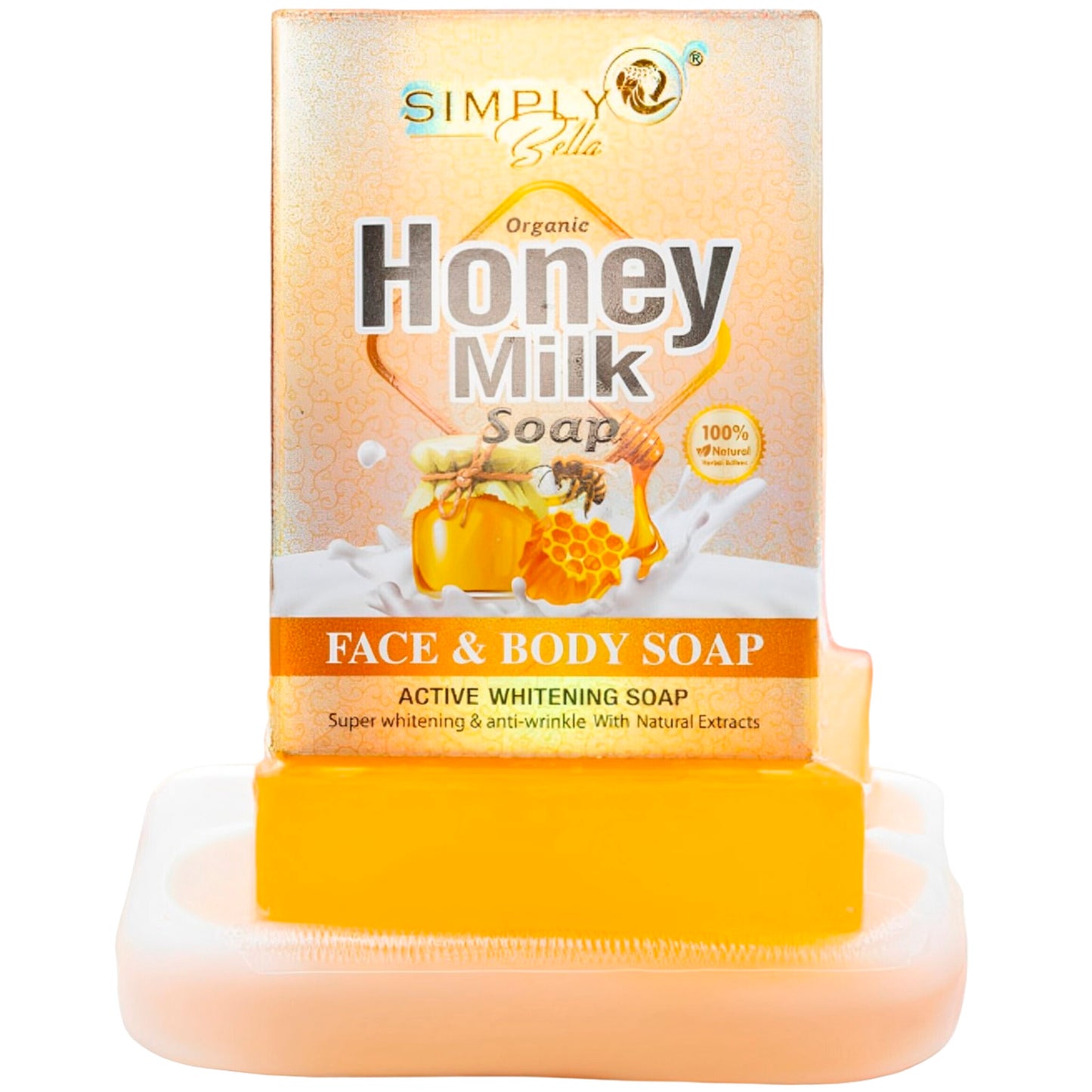 Jabón de Leche y Miel - Simply Bella | Cosméticos al por Mayor