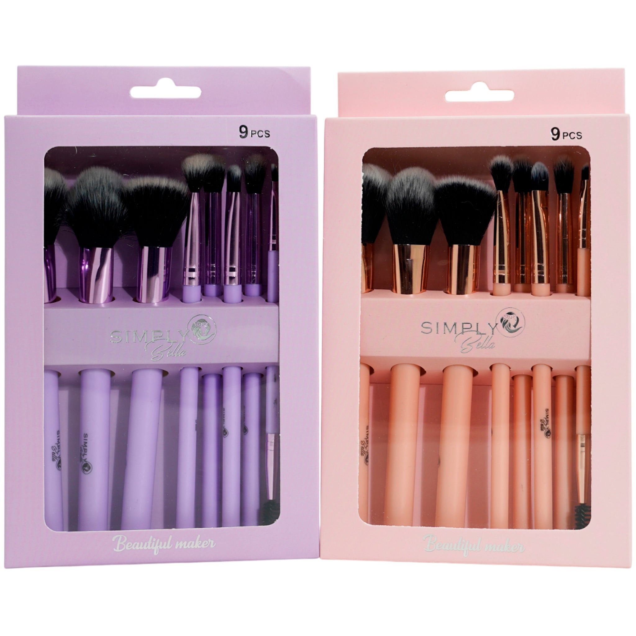 Sets de Brochas de Maquillaje - Simply Bella | Cosméticos al por Mayor