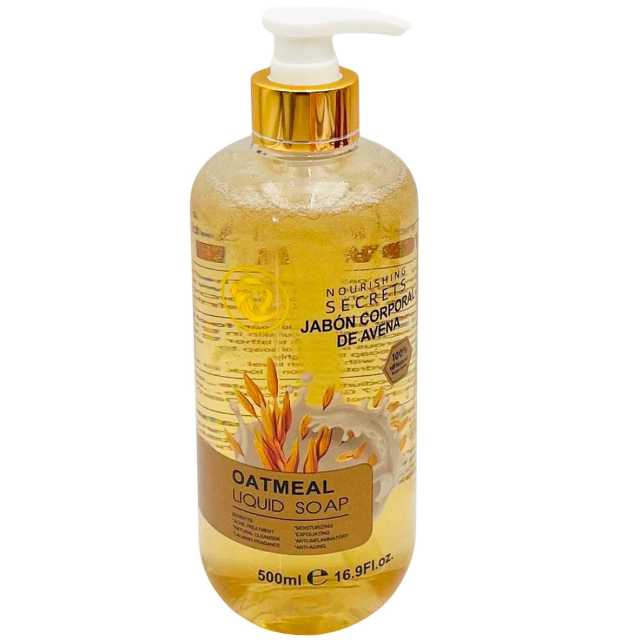 Jabón Líquido de Avena - Simply Bella | Cosméticos al por Mayor