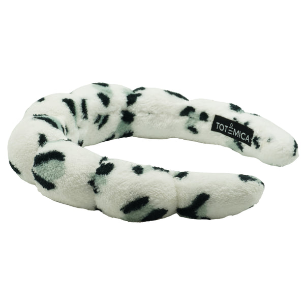 Diadema Leopardo Blanco Totémica | Cosméticos al por Mayor