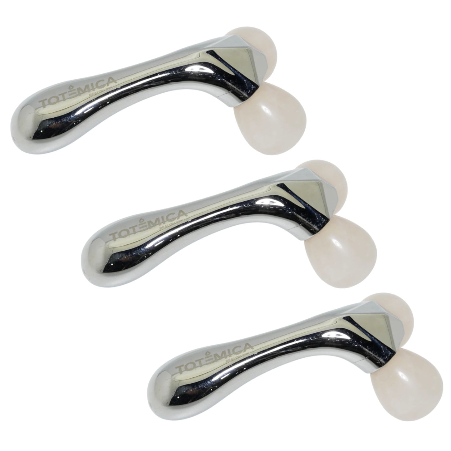 Masajeador Facial 3d De Jade 1 Unidad Totemica | Cosméticos al por Mayor