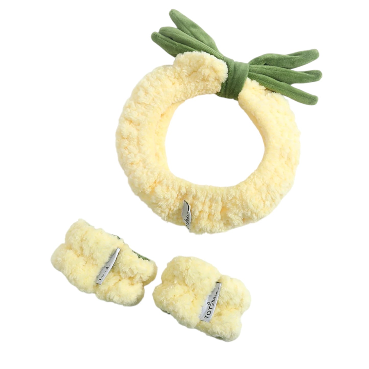 Spa Diadema y Muñequera Pineapple Totemica | Cosméticos al por mayor