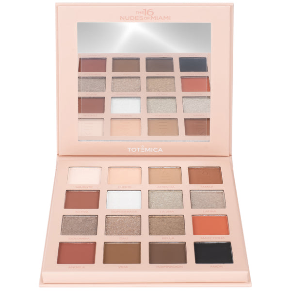 Paleta de Sombras 16 Nudes - Totemica | Cosméticos al por Mayor