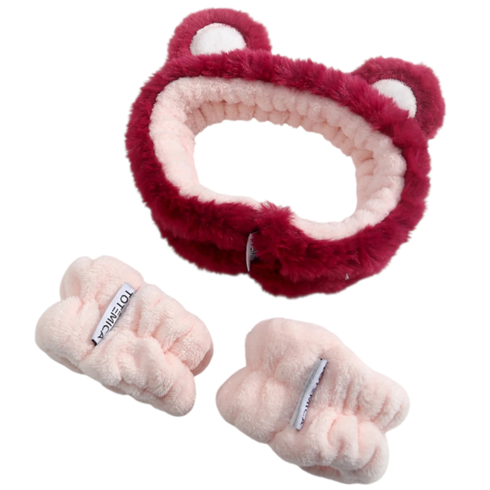 Spa Diadema y Muñequera Bear Totemica | Cosméticos al por mayor