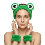 Spa Diadema y Muñequera Froggy Totemica | Cosméticos al por mayor