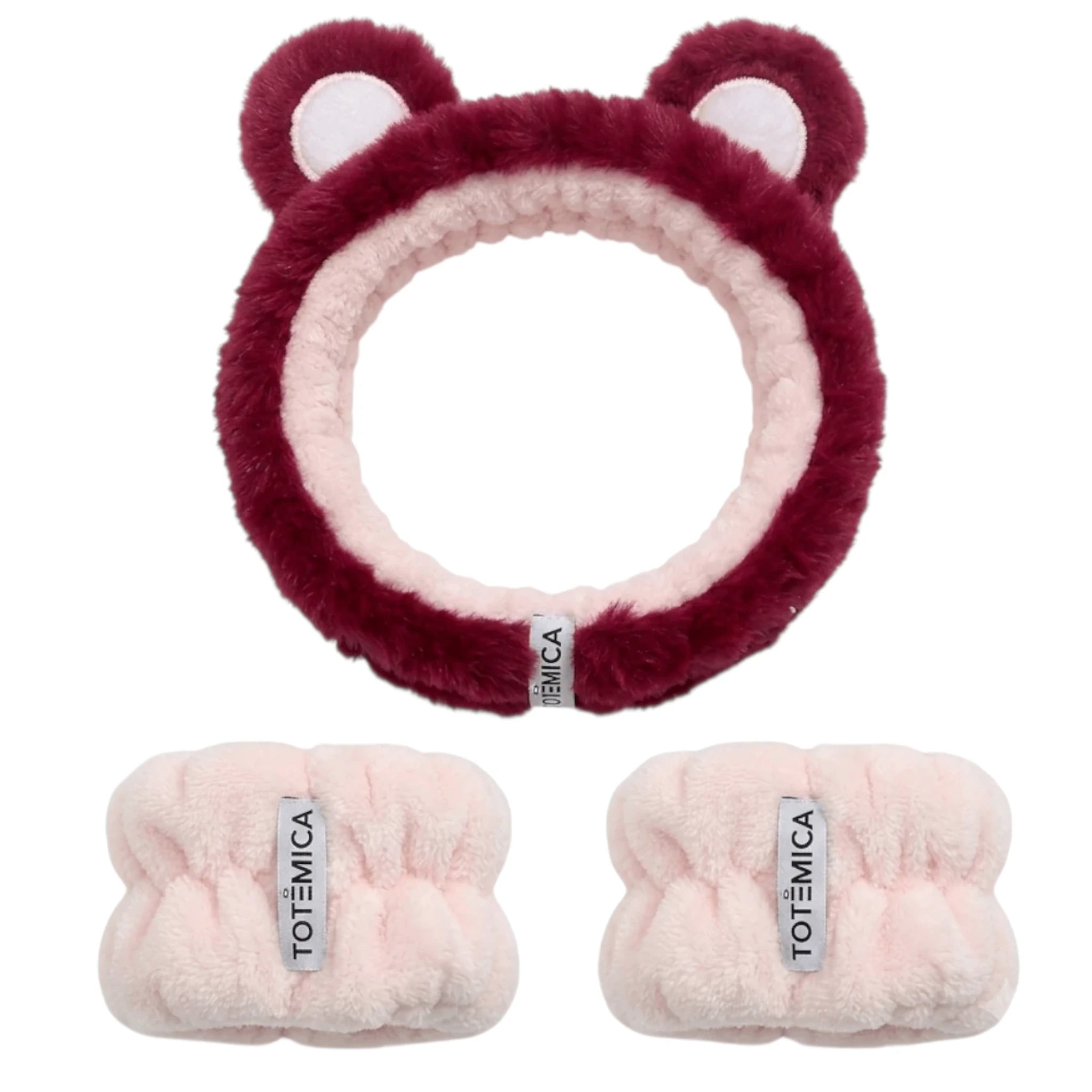 Spa Diadema y Muñequera Bear Totemica | Cosméticos al por mayor