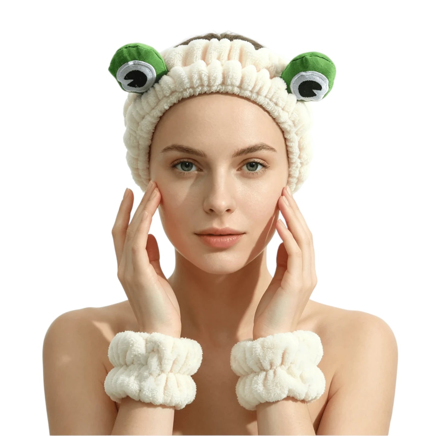 Spa Diadema y Muñequera Peekaboo Totemica | Cosméticos al por mayor
