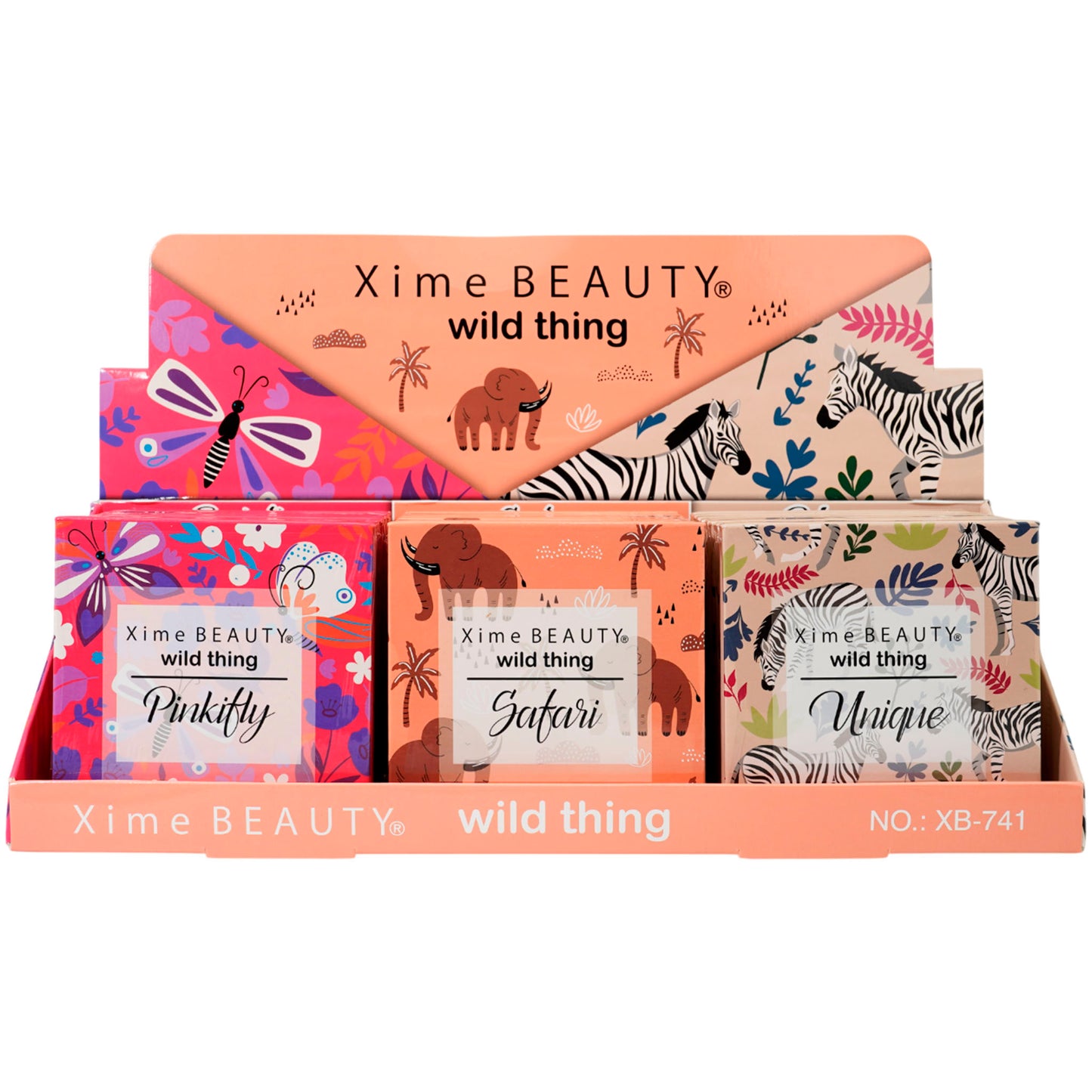 Paleta de Sombras Wild Thing Nude Xime Beauty | Cosméticos al por Mayor