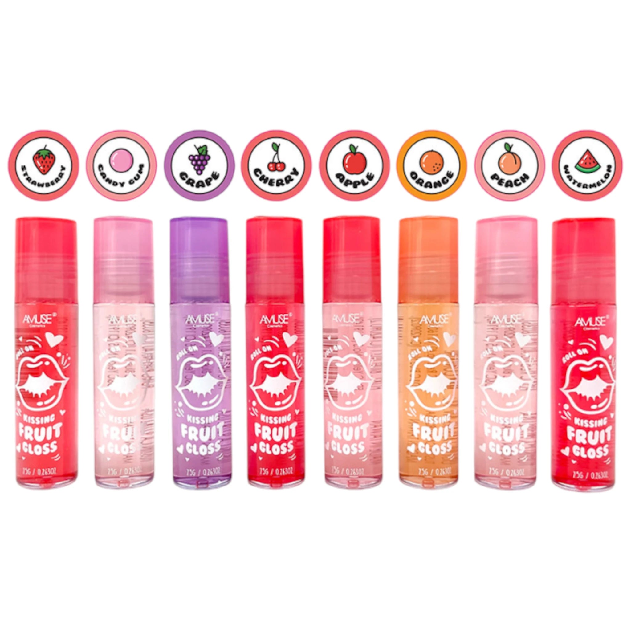Brillo Labial Kissing Fruit Amuse | Cosméticos al por Mayor