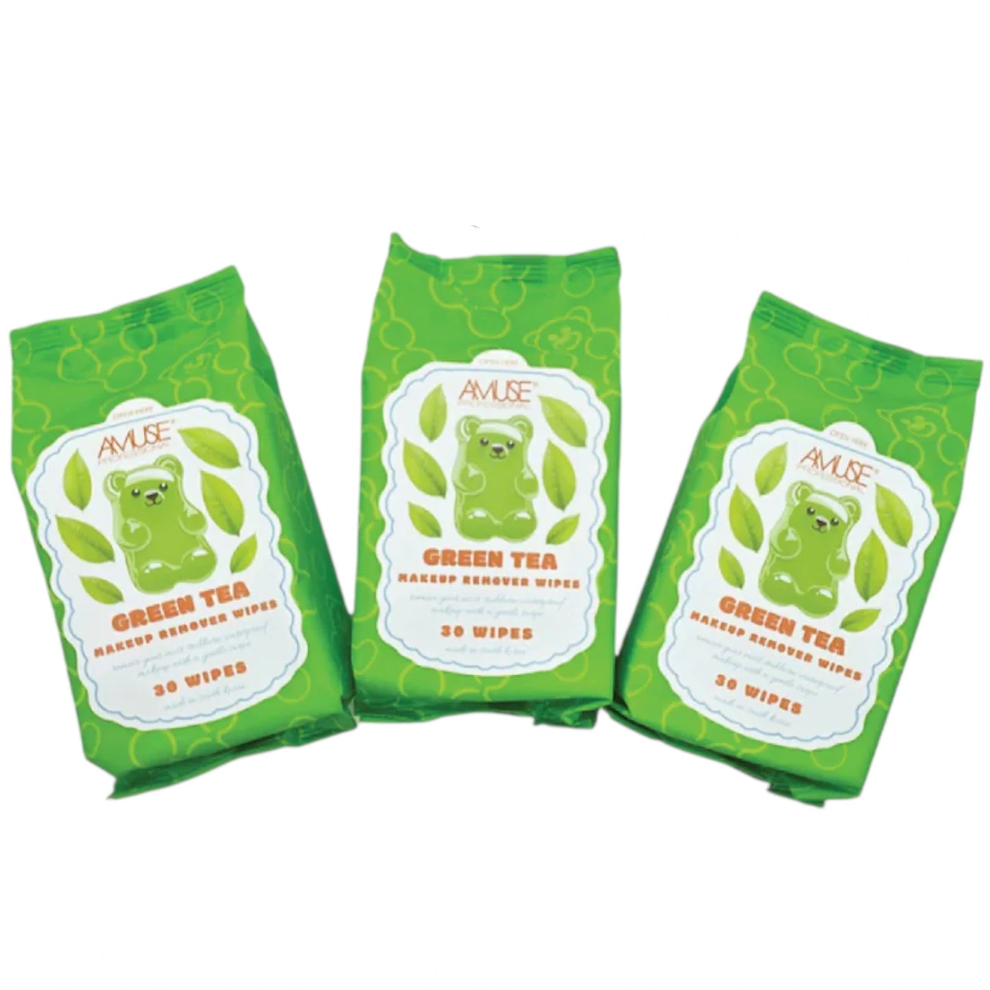 Toallitas Desmaquillantes Té Verde Amuse | Cosméticos al por Mayor