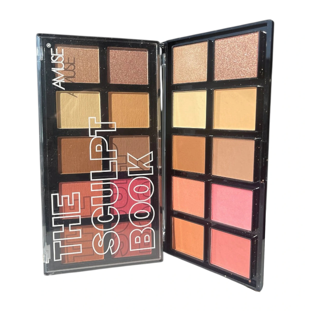 Paleta de 10 Colores The Sculpt Book Amuse | Cosméticos al por Mayor