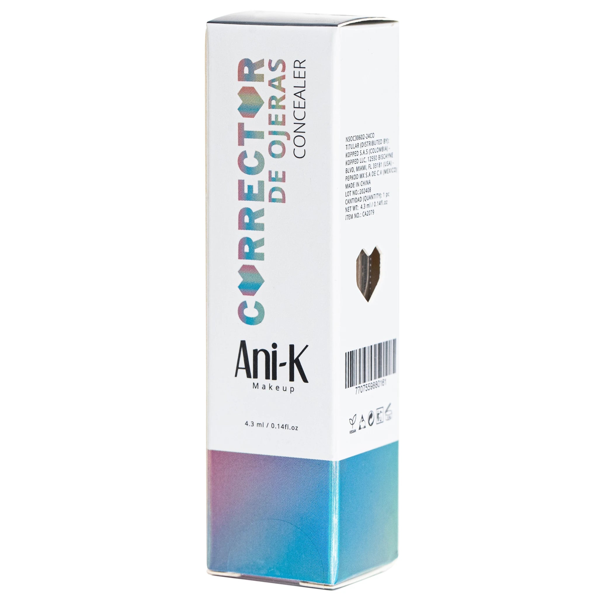Corrector 01 Bone - Ani-K Makeup | Cosméticos al por Mayor