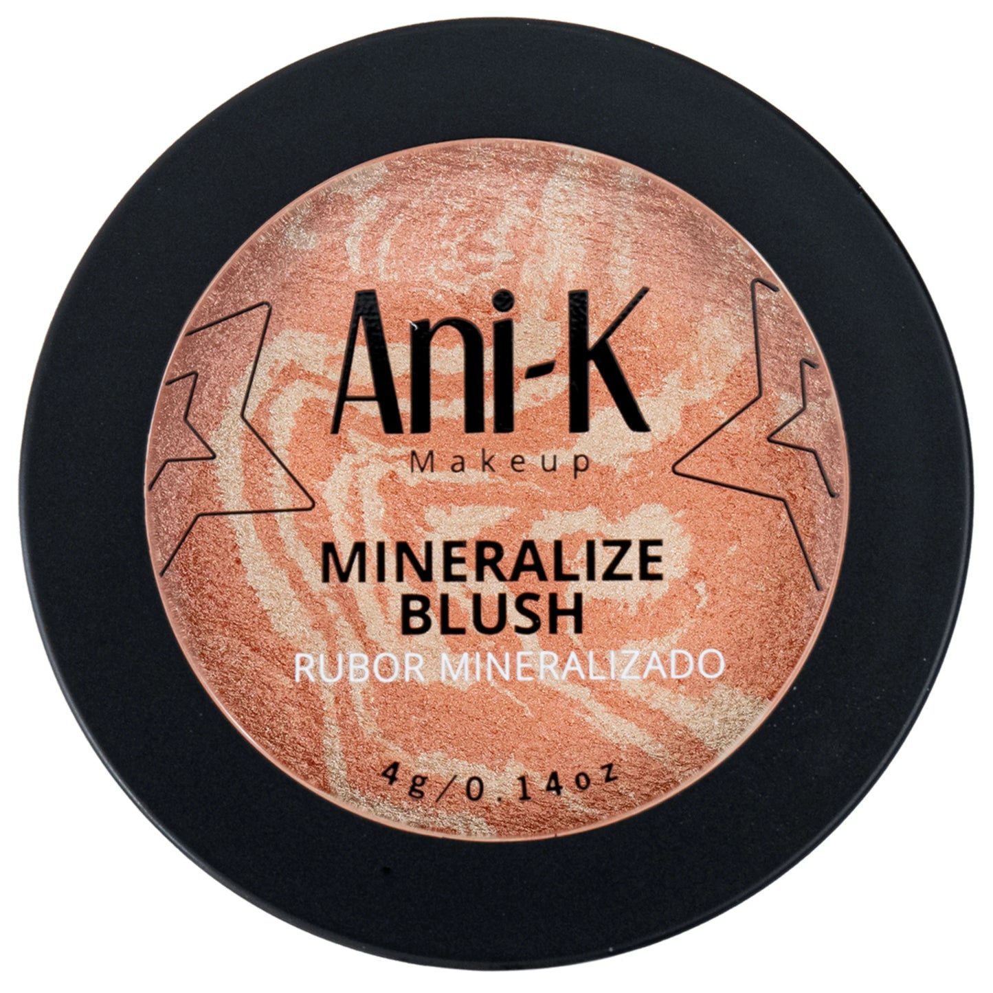 Rubor Mineralizado 02 Authentic Ani-K Makeup | Cosméticos al por Mayor