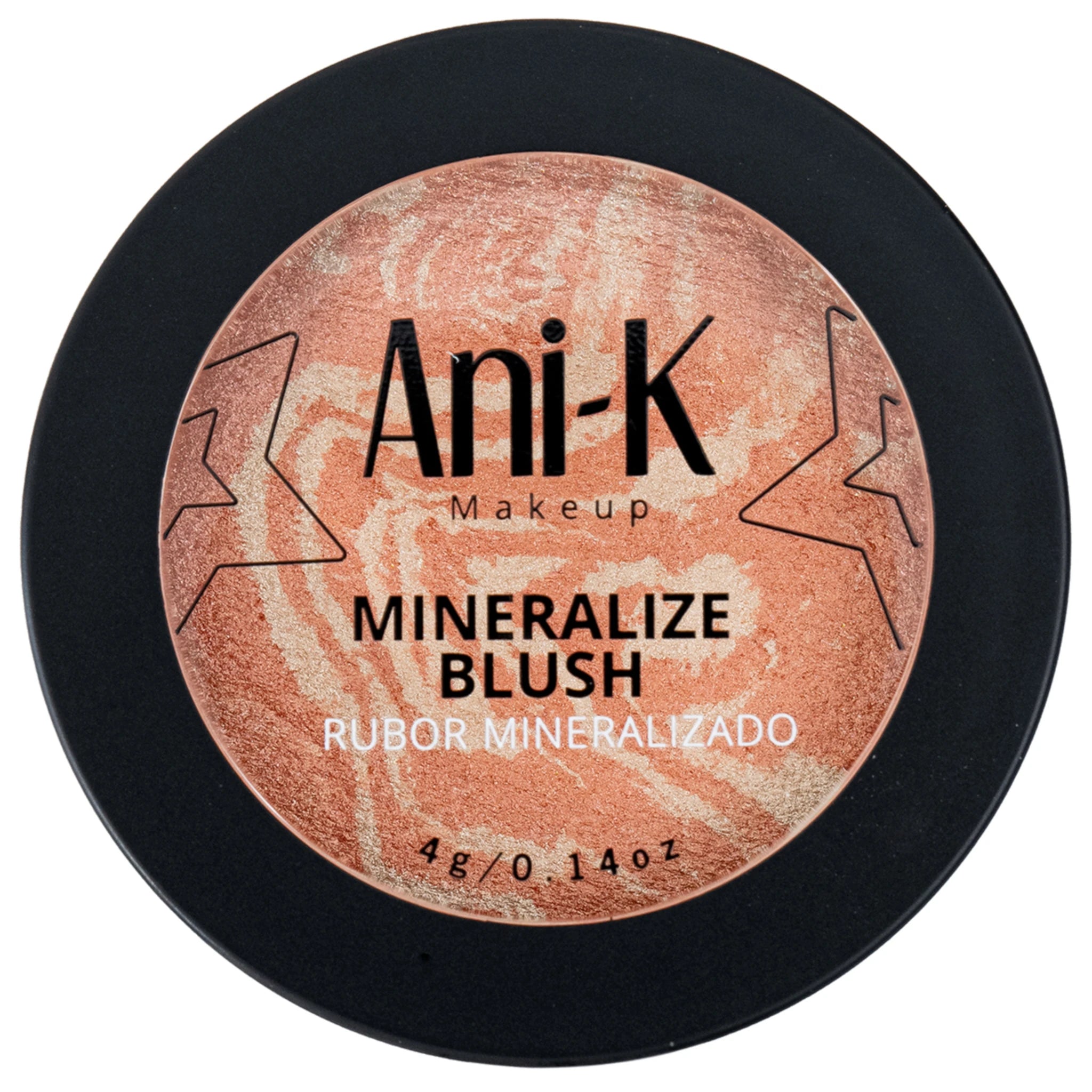 Rubor Mineralizado 02 Authentic Ani-K Makeup | Cosméticos al por Mayor