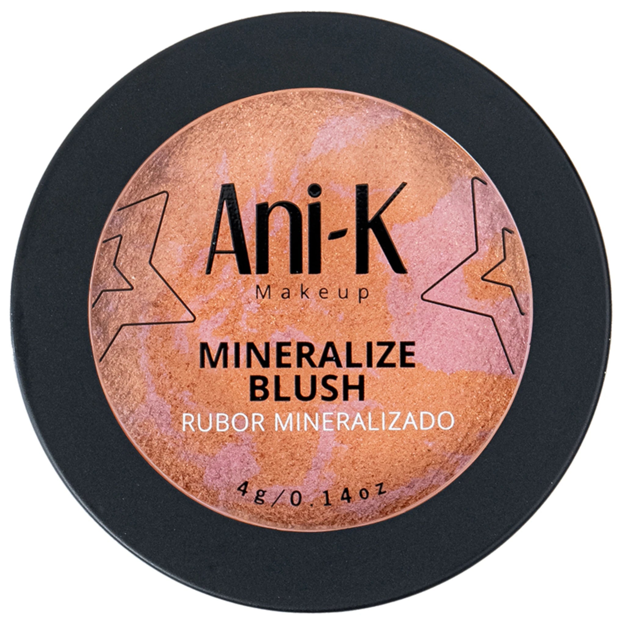 Rubor Mineralizado 04 Lovely Ani-K Makeup | Cosméticos al por Mayor
