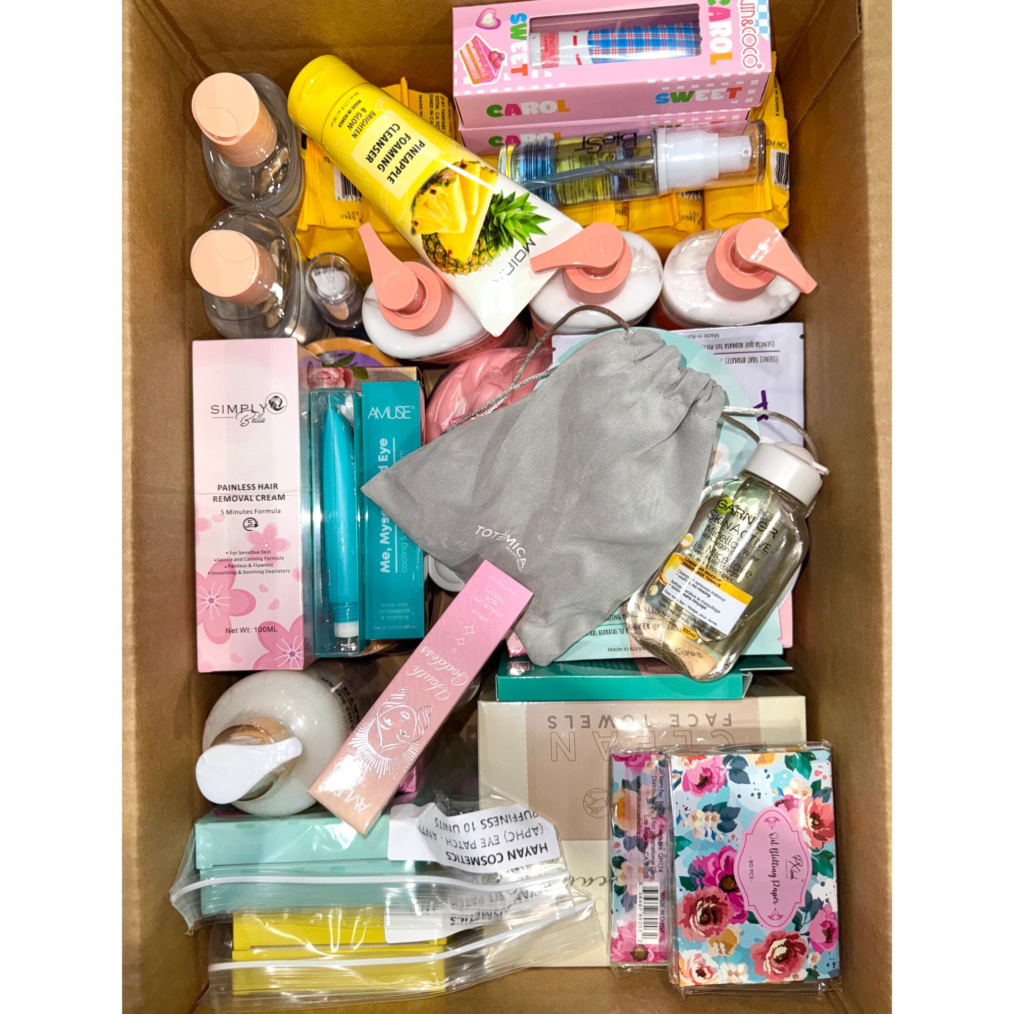 Mezcla Surtida Para el Cuidado de la Piel | Cosméticos al por Mayor