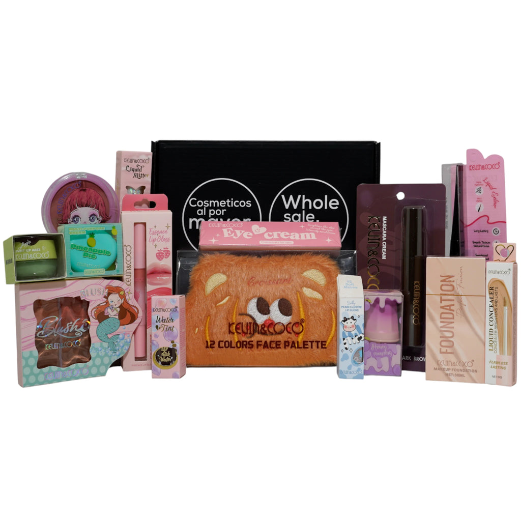 Caja Mixta Surtida Uso Personal Kevin & Coco | Cosméticos al por Mayor