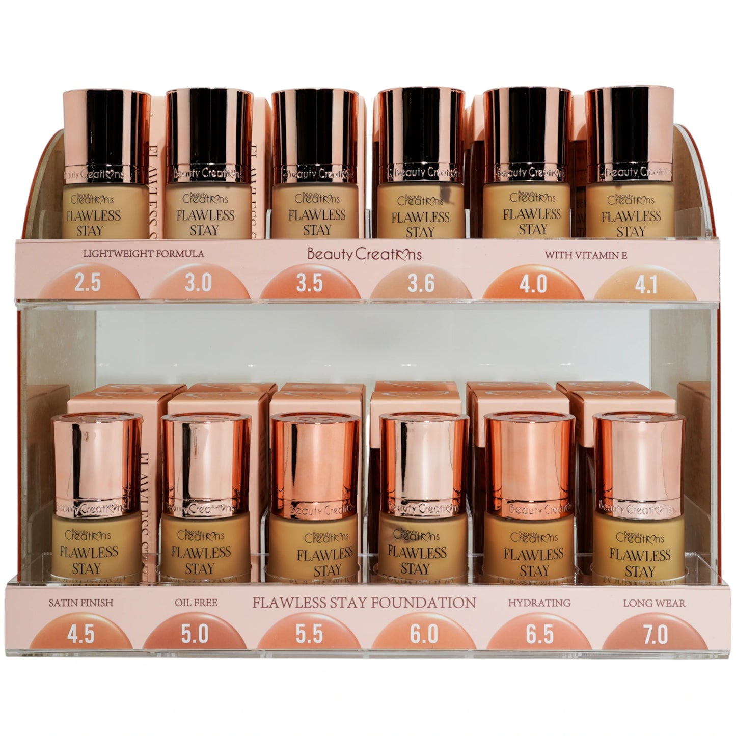 Base de Maquillaje Flawless Stay | Cosméticos al por Mayor