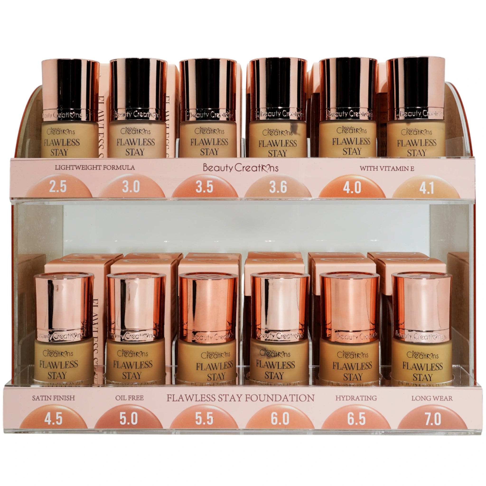 Base de Maquillaje Flawless Stay | Cosméticos al por Mayor