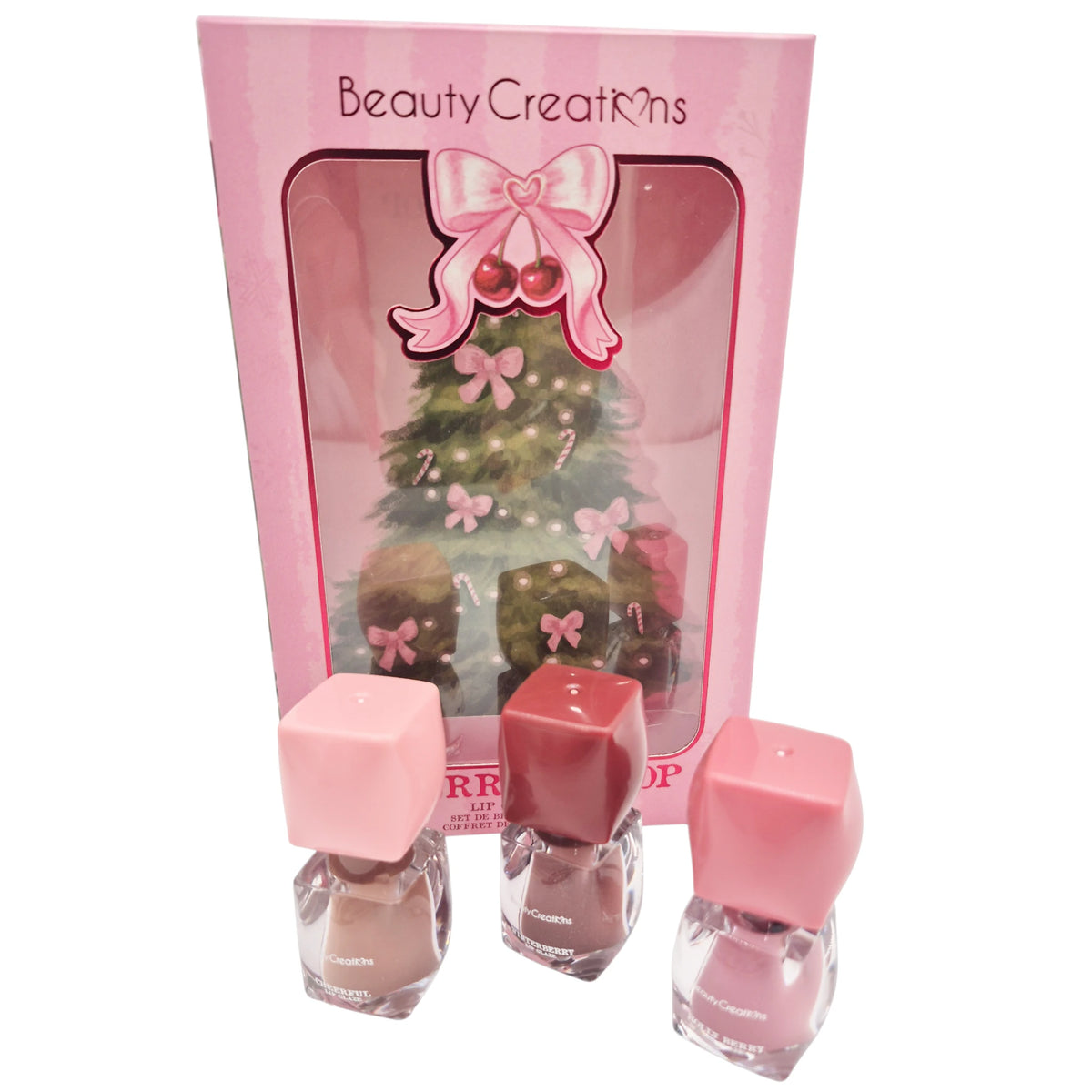 Brillo de Labios Cherry On Beauty Creations | Cosméticos al por Mayor