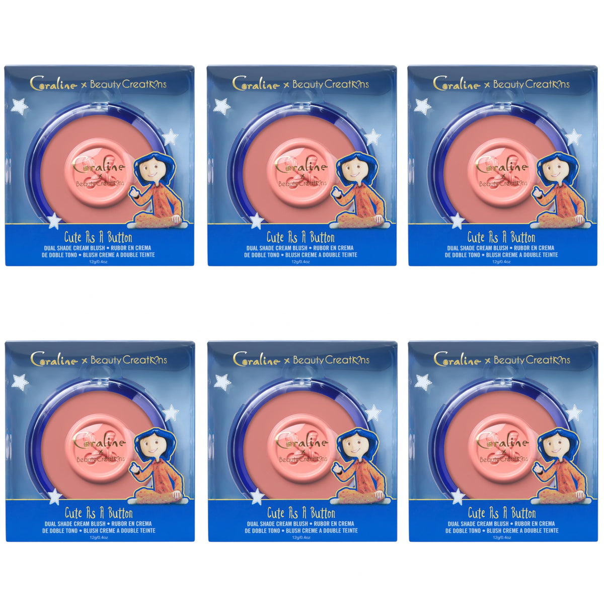 Rubor en Crema Coraline Cute Beauty Creations | Cosméticos al por Mayor