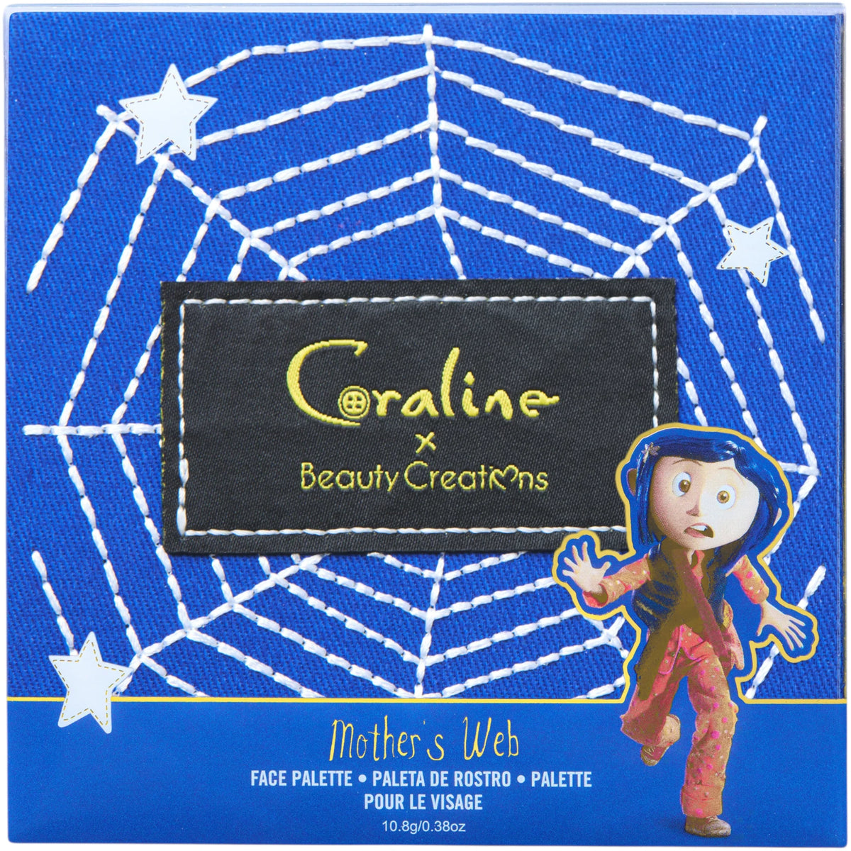 Paleta Coraline Mother's Web Beauty Creations | Cosméticos al por Mayor