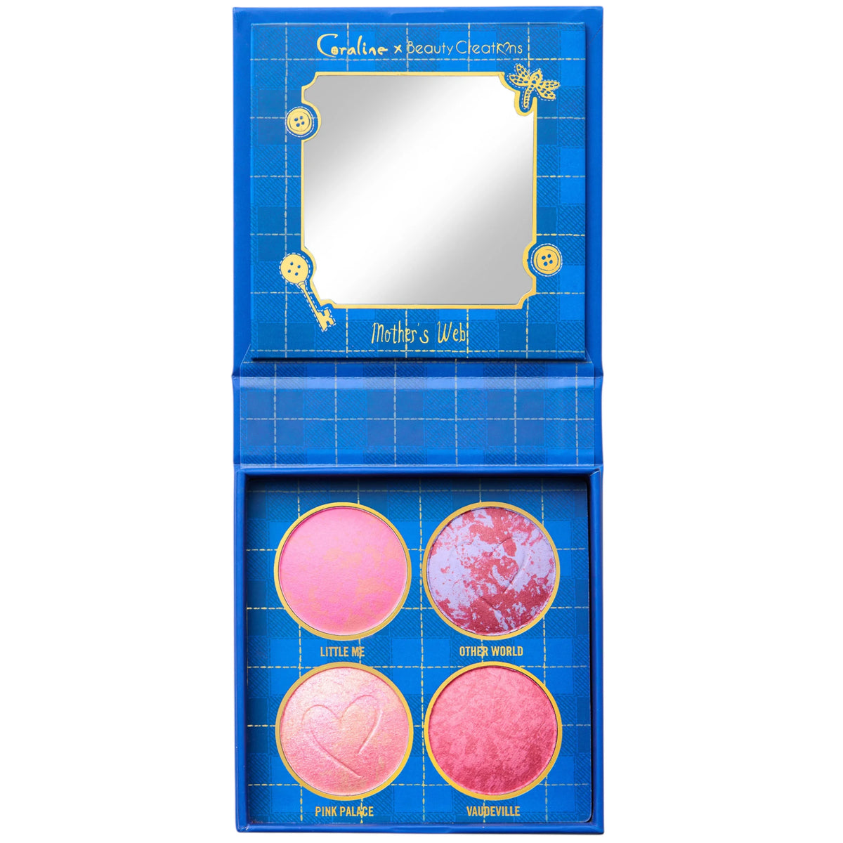 Paleta Coraline Mother's Web Beauty Creations | Cosméticos al por Mayor