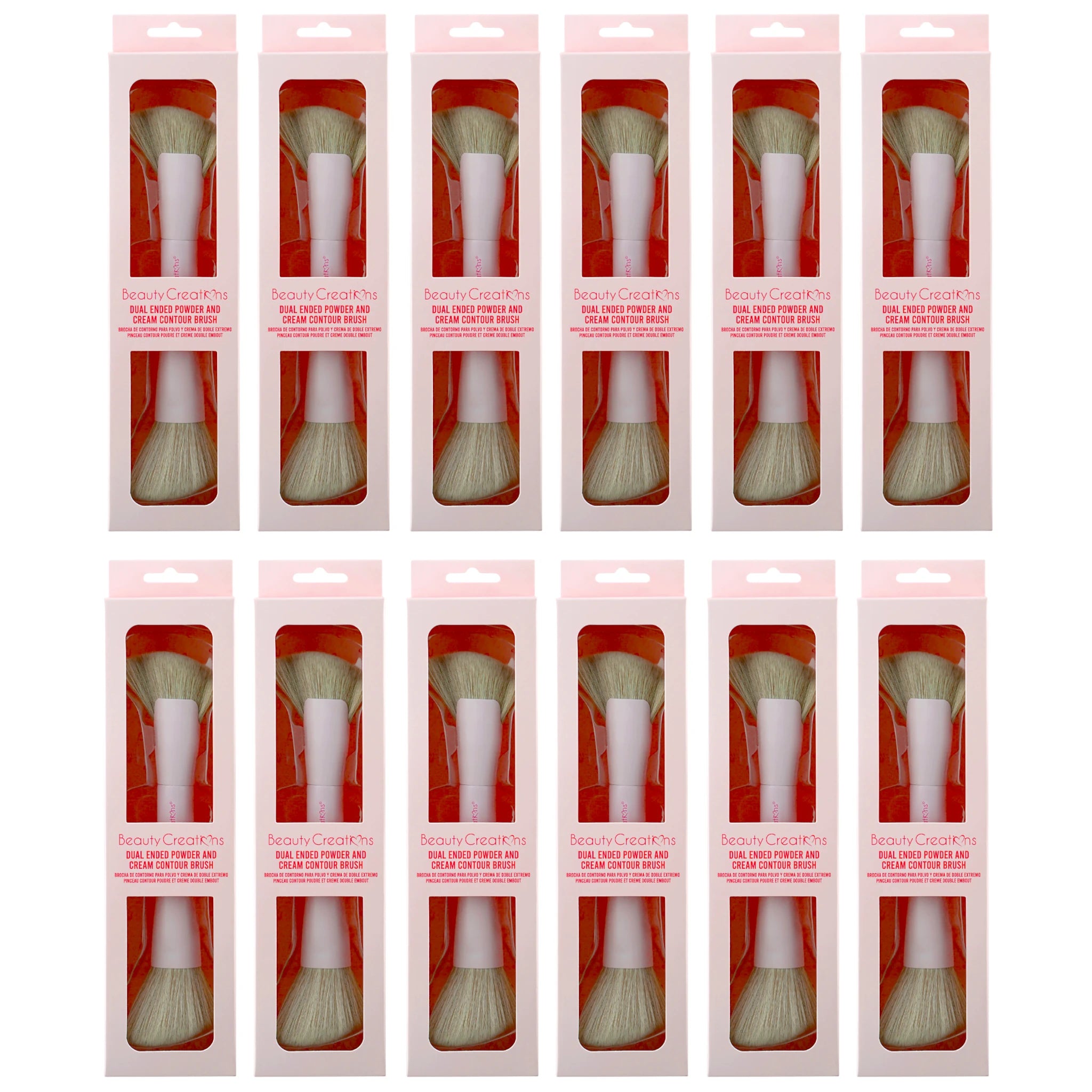 Brocha Dual Enden - Beauty Creations | Cosméticos al por Mayor