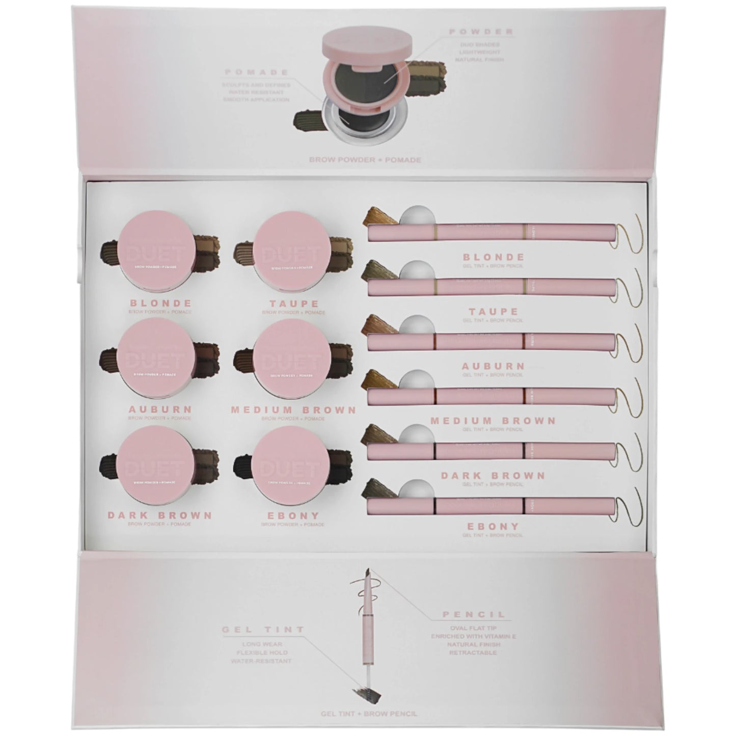 Dúo Lápiz de Cejas + Pod de Ceja Pr | Cosméticos al por Mayor