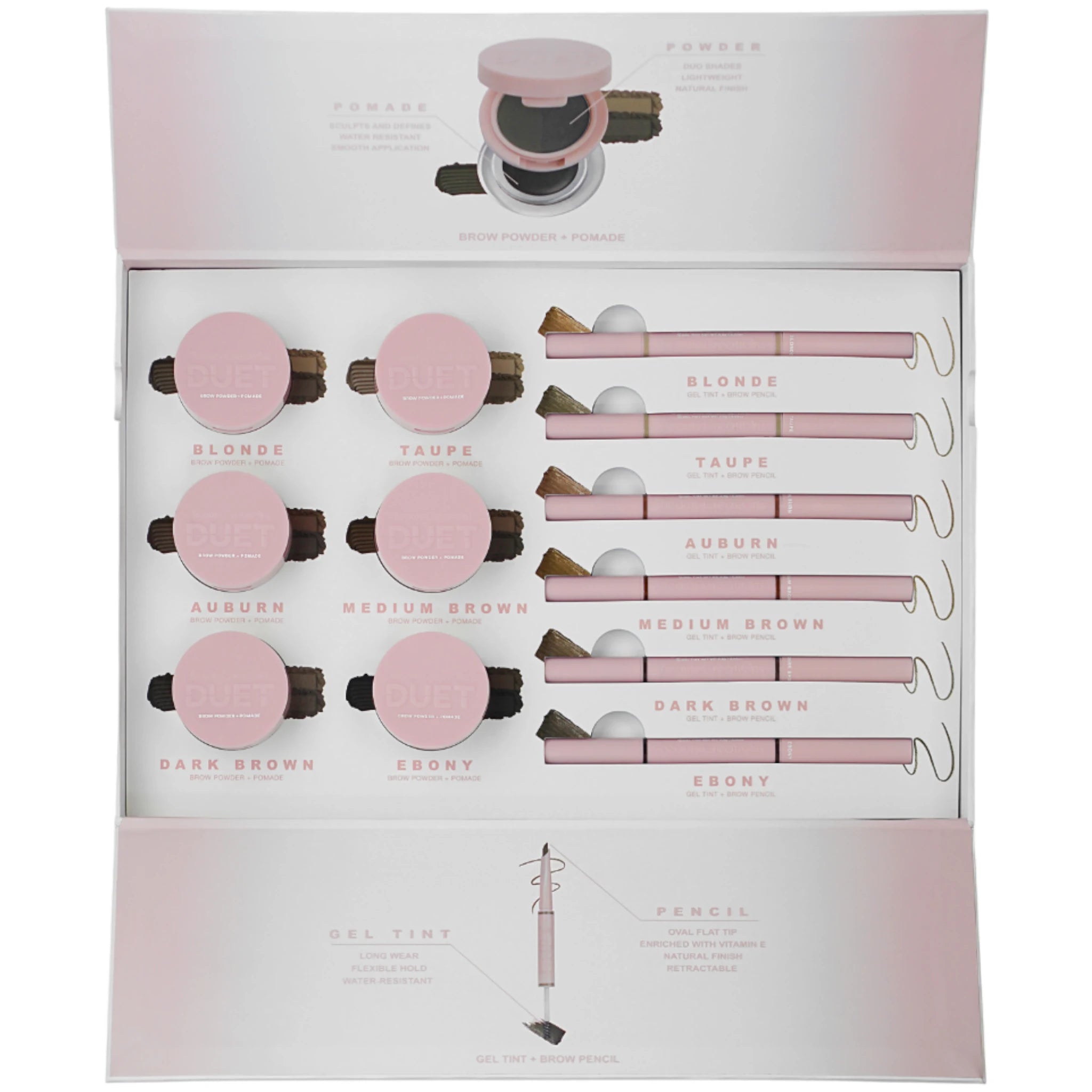 Dúo Lápiz de Cejas + Pod de Ceja Pr | Cosméticos al por Mayor