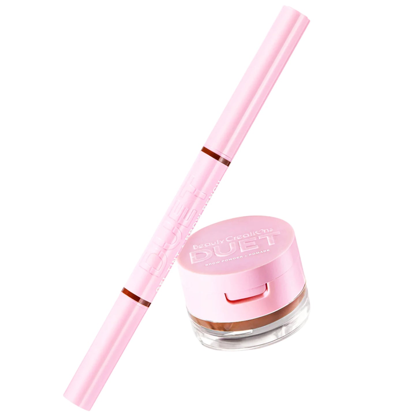Polvo para Cejas + Tinta en Gel + Lápiz para Cejas Beauty Creations  - Venta al por Mayor 72 Unidades + 12 Probador (DUET-PODPT)