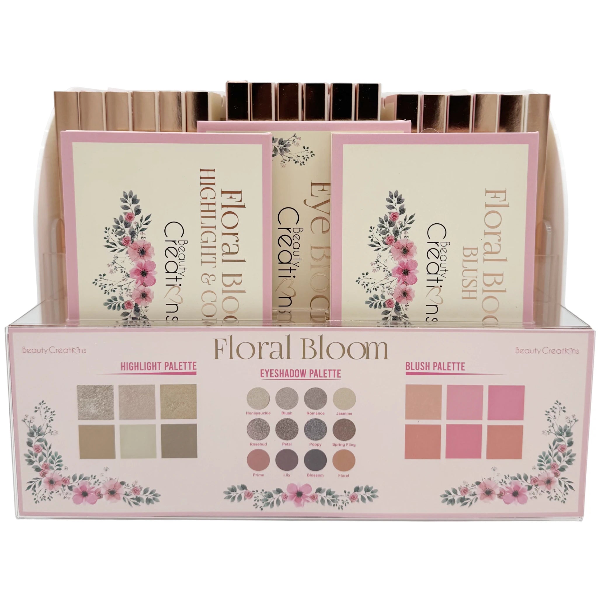 Paletas Floral Bloom - Beauty Creations | Cosméticos al por Mayor