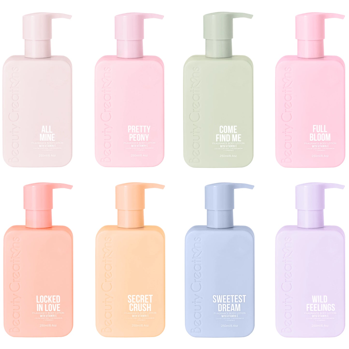 Loción Corporal Fragancia Beauty Creations | Cosméticos al por Mayor